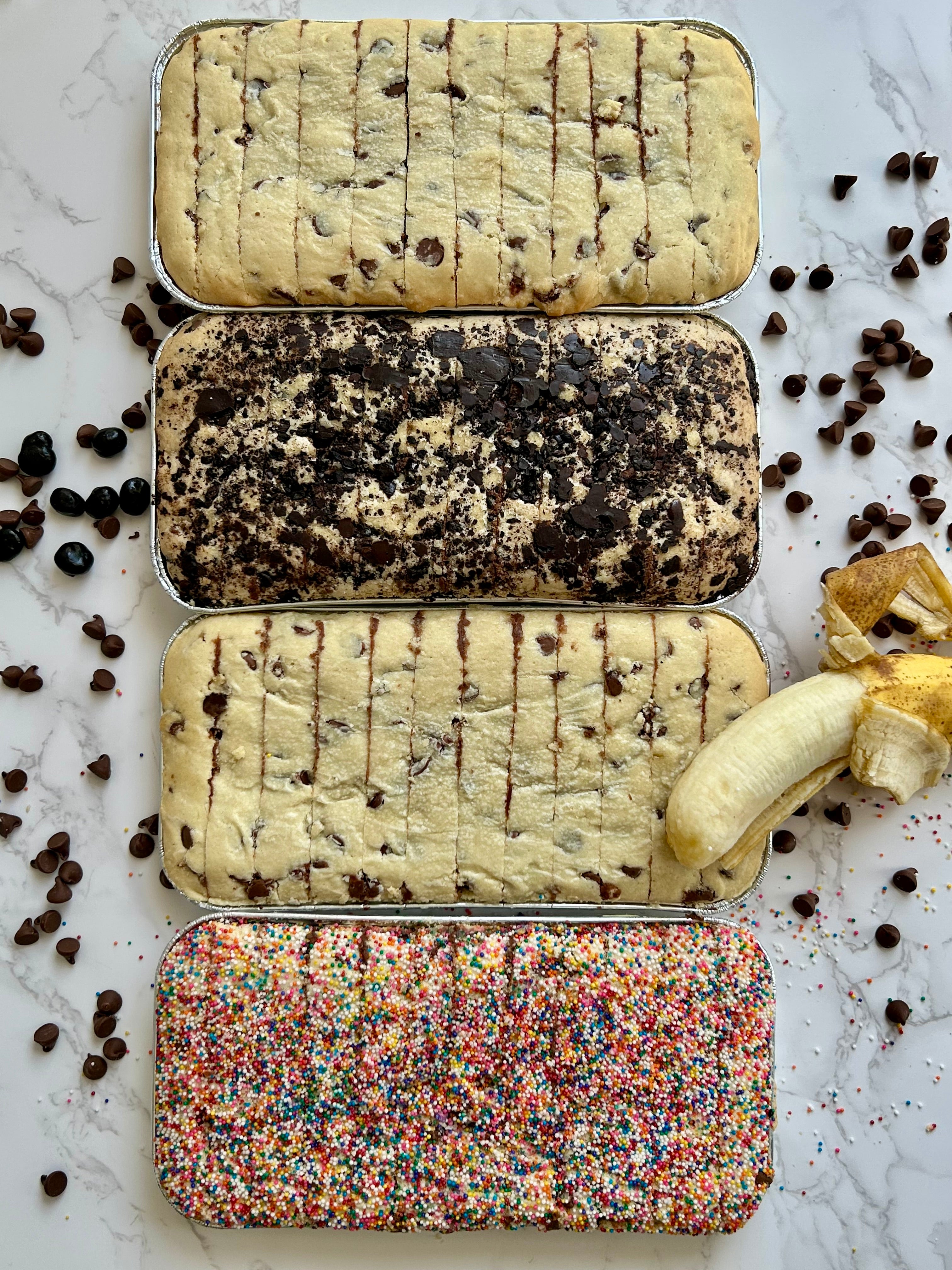 Michael’s Original, Michael’s Gone Bananas, The One with the Sprinkles and Made Espresso’ly for You Sampler 4 Pack